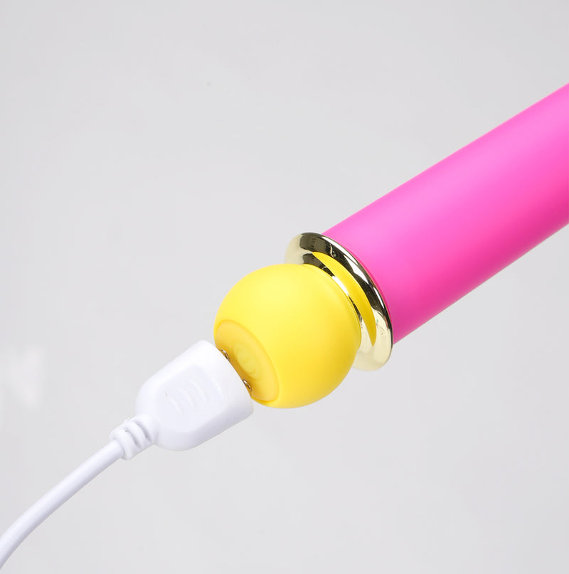 RORI PINK Super Charged X-Long 10-Function Rechargeable Bullet Vibrator