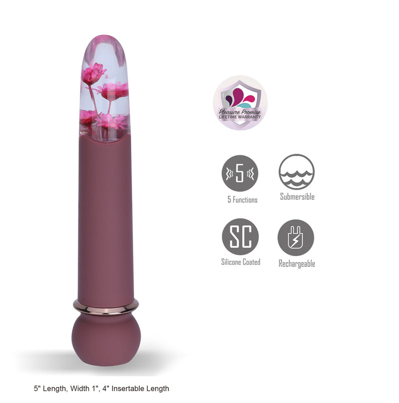 FLORA BURGUNDY 5-Speed Super Charged Flower Bullet (Jaguar Power)
