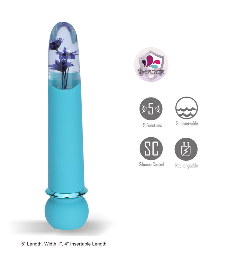 FLORA TEAL 5-Speed Super Charged Flower Bullet (Jaguar Power)