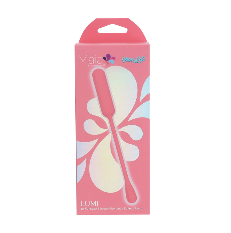 VIBELITE LUMI 10-Function Silicone Flex Neck Bullet Vibrator