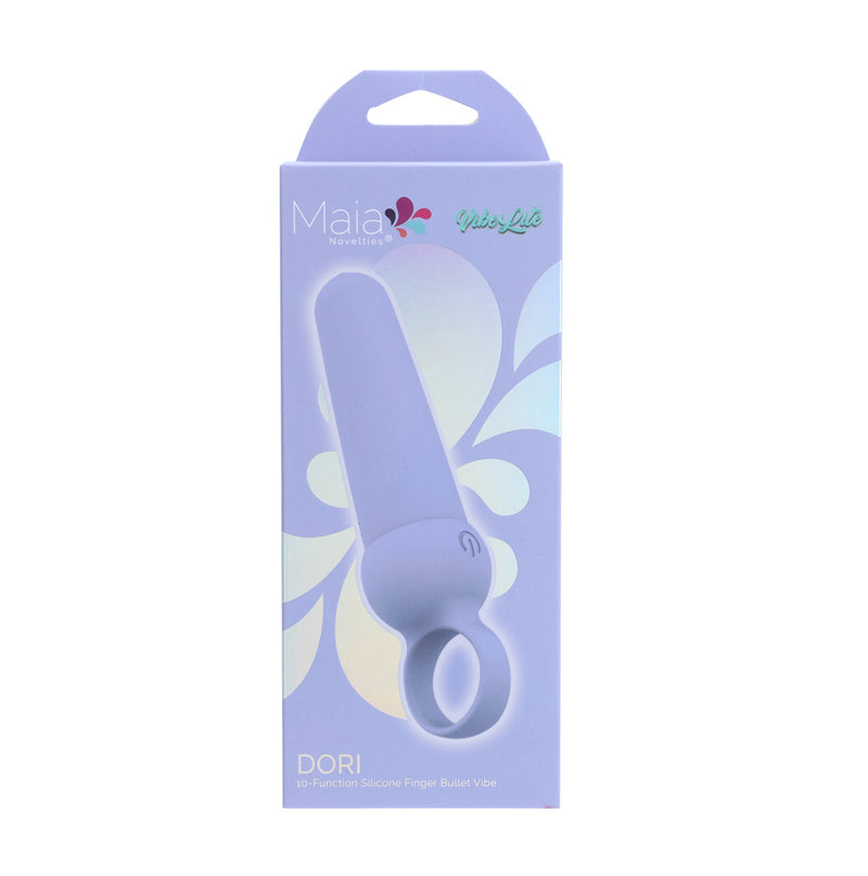 VIBELITE DORI 10-Function Silicone Finger Bullet Vibe