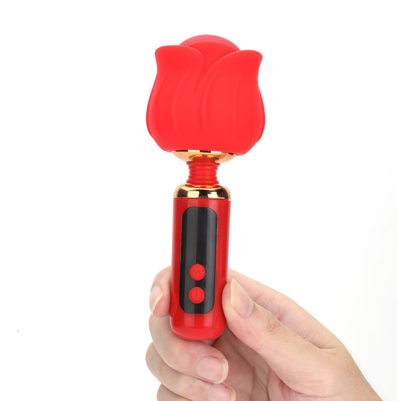 DAHLIA 9-Function Digital Silicone Mini Flower Wand