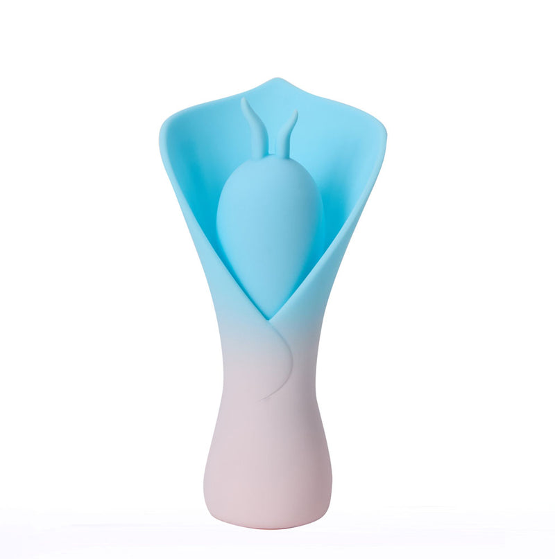 MINA PINK Jaguar Powered 10-Function Mini Silicone Fluttering Flower Vibrator