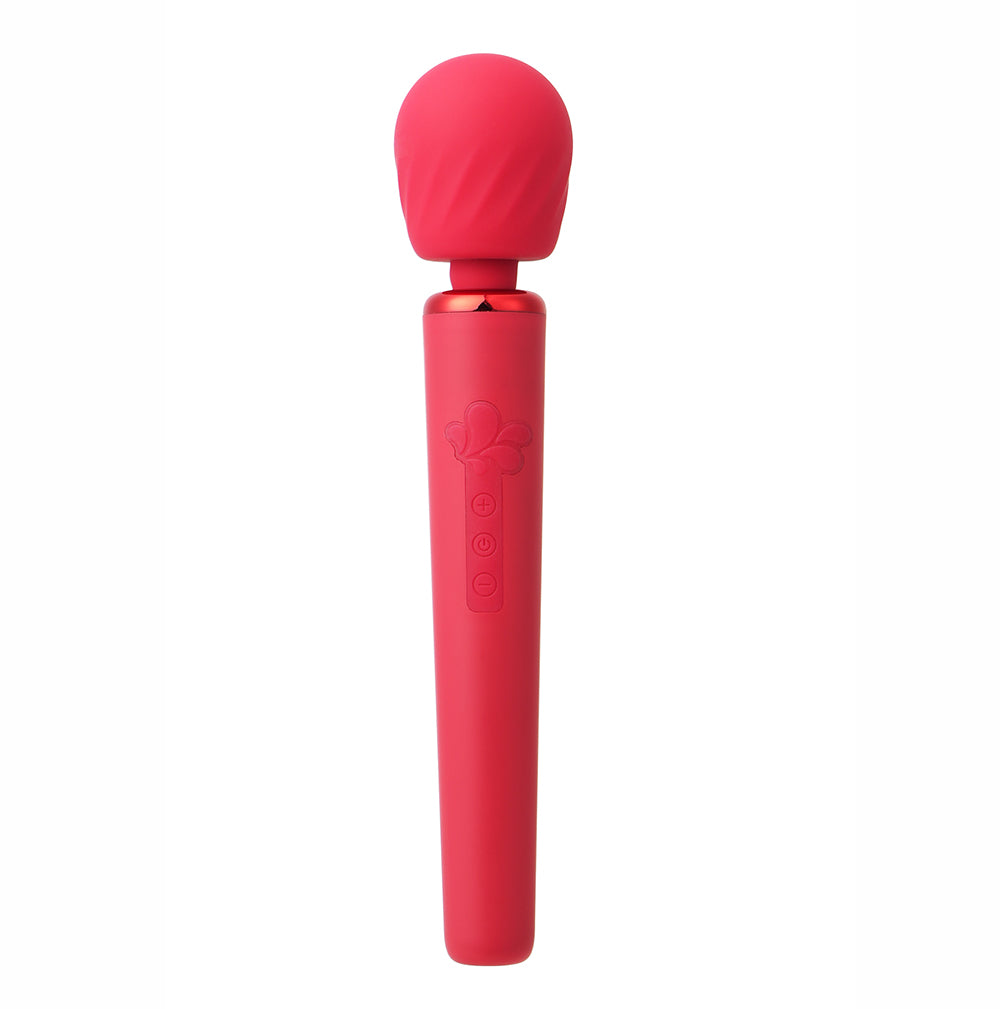 NALA Red 10-Function Touch Tempo Plug & Play Fiercely Powerful Wand