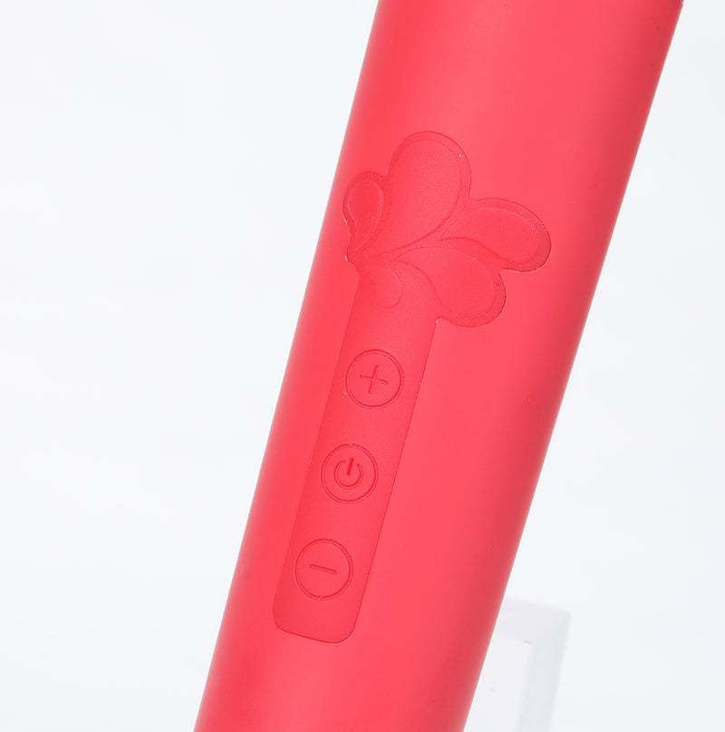 NALA Red 10-Function Touch Tempo Plug & Play Fiercely Powerful Wand