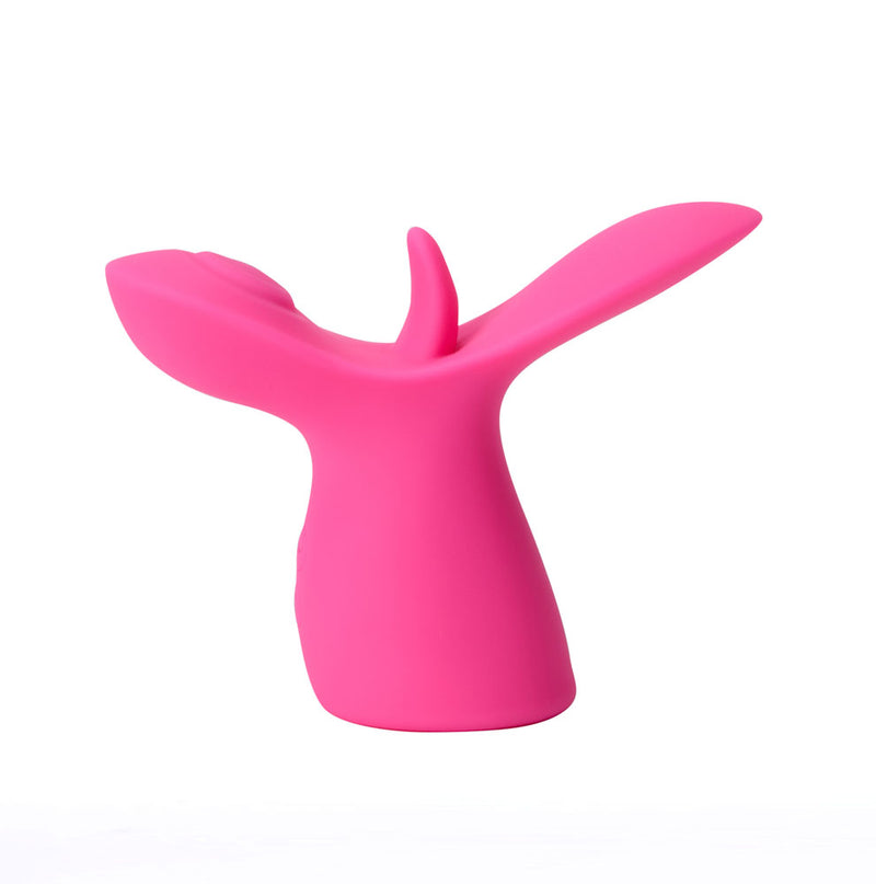 OASIS PINK Dual Motor 3+10 Function Silicone Licking Thumping Vibrator