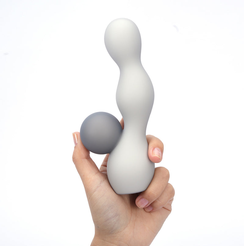 PRESLEY 10-Function Rechargeable Ripple & Ball Vibrator