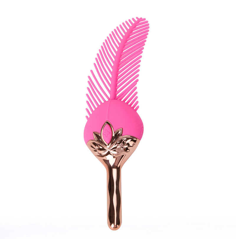 RAYNE PINK 3+7 Function Silicone Feather Vibrator