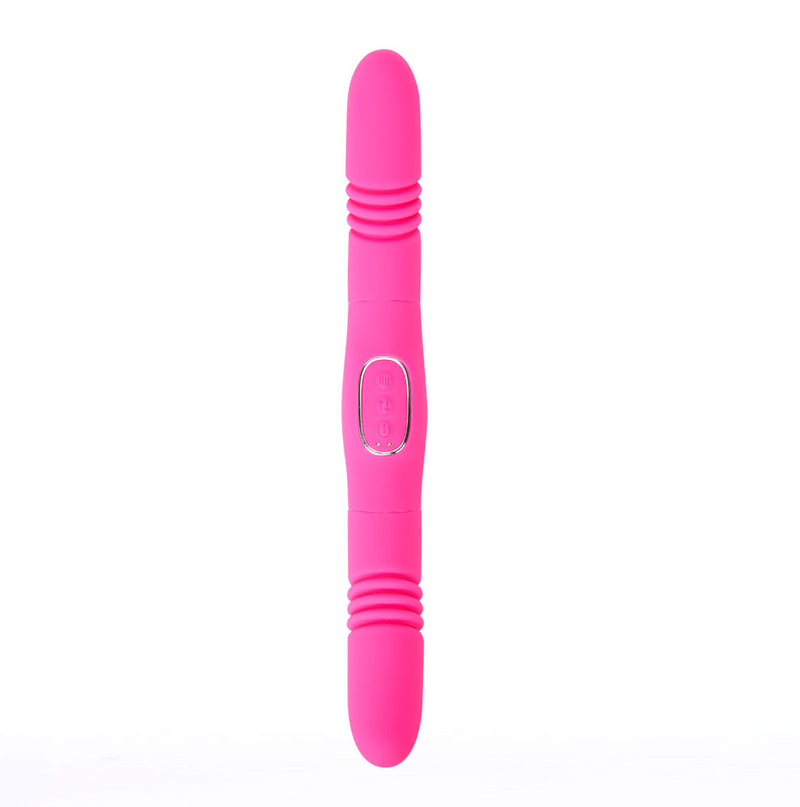 ZENA PINK 10-Function 3-Speed Dual Thrusting Vibrating Dildo