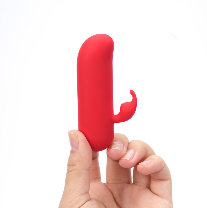 ZIA RED Vibelite 12-Function Rechargeable Mini Rabbit Vibe