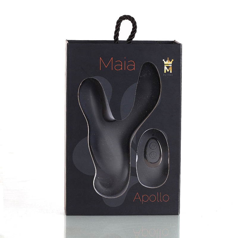 APOLLO 15-Function Silicone Remote Control Dual Motor USB Rechargeable Prostate Massager