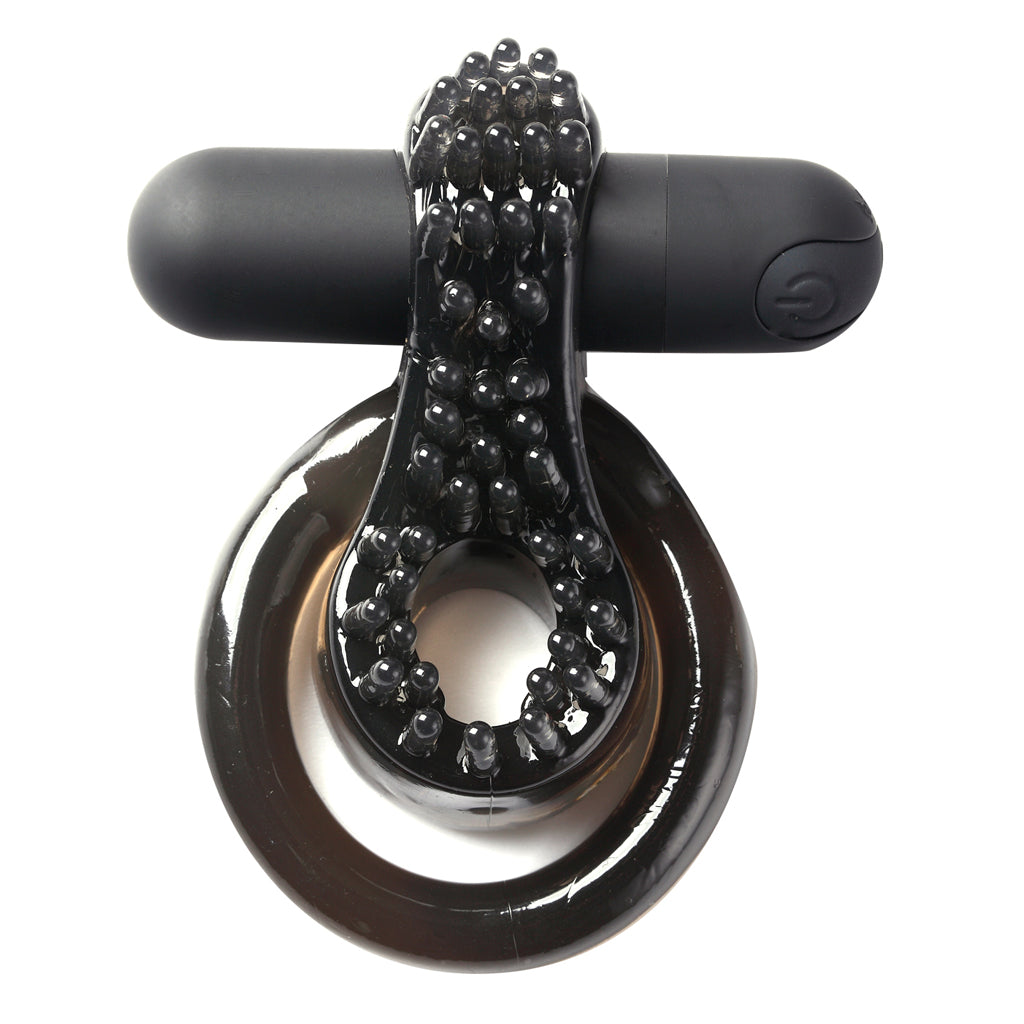 JAGGER USB Rechargeable Vibrating Erection Enhancer Ring