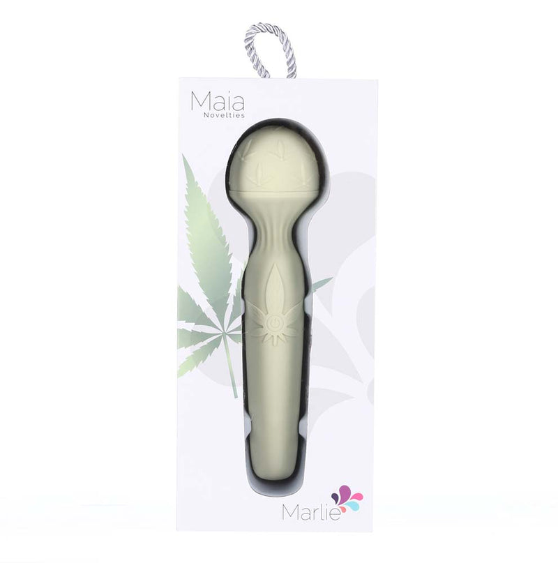 MARLIE 420 Series 15-Function Silicone Bendable Rechargeable Waterproof Vibrating Pleasure Wand