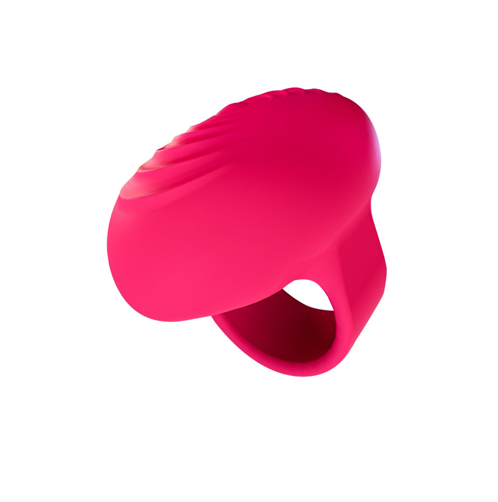 VIBELITE RUBY Rechargeable Silicone Vibrating Finger Ring maiatoys.com VIBELITE RUBY Rechargeable Silicone Vibrating Finger Ring maiatoys.com