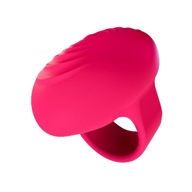 VIBELITE RUBY Rechargeable Silicone Vibrating Finger Ring