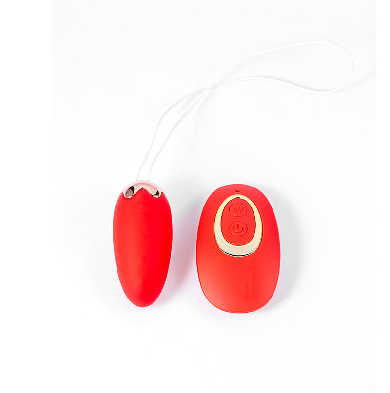 SHORTCAKE Rechargeable Strawberry Silicone Remote Control Egg
