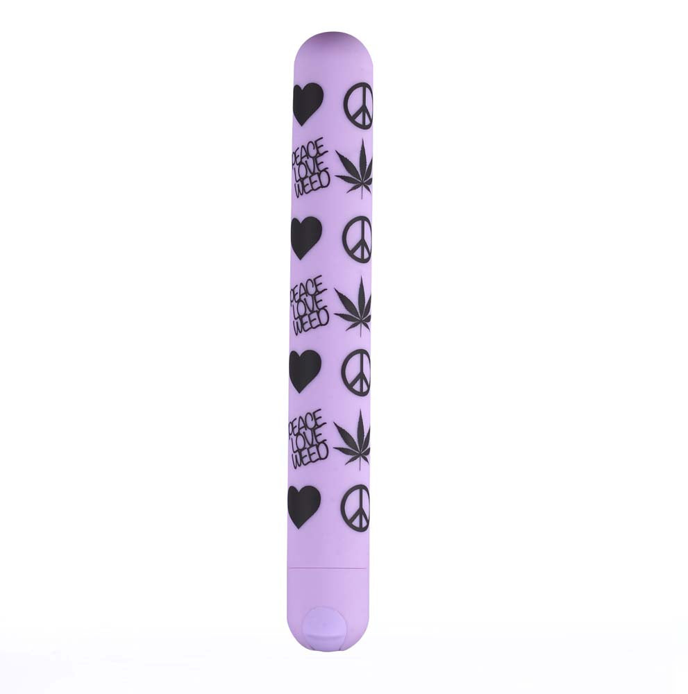UNITY USB Rechargeable X-Long PLW Print Super Charged Bullet Violet 420 Series