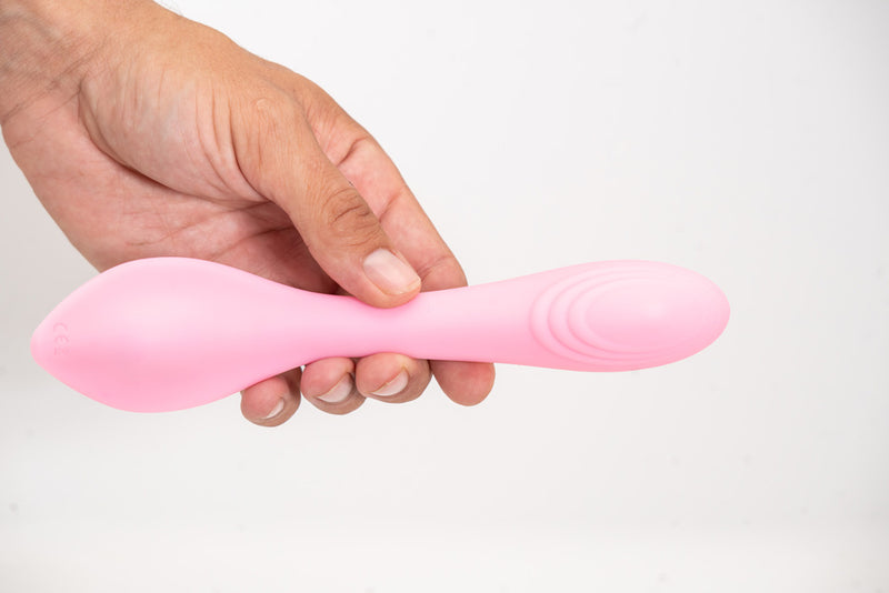 HARMONIE 15-Function USB Rechargeable Remote Control Bendable Vibrator PINK