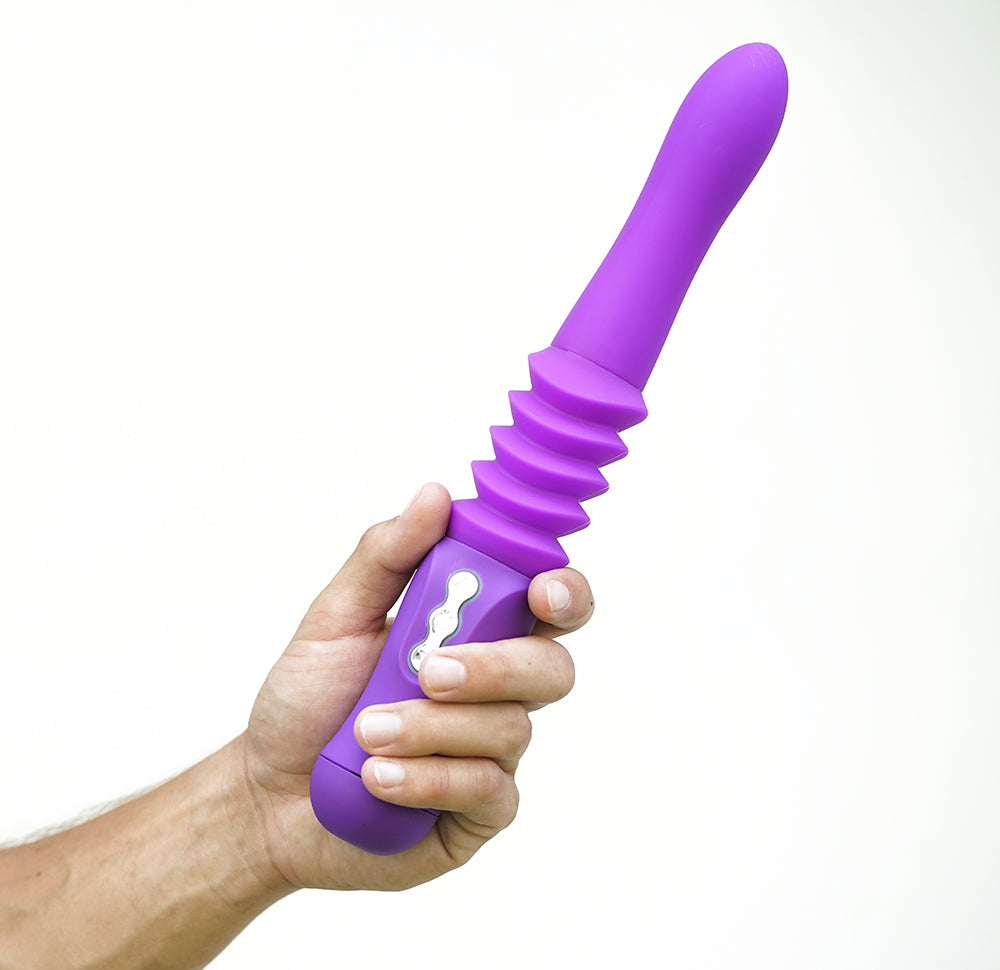 MONROE USB Rechargable Silicone Thrusting Portable Love Machine - Purp maiatoys.com MONROE USB Rechargable Silicone Thrusting Portable Love Machine - Purp maiatoys.com