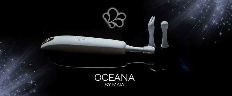 OCEANA 15-Function Sonic USB Rechargeable Vibrator