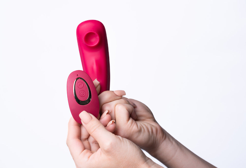 REMI 15-Function Rechargeable Remote Control Suction Panty Vibe maiatoys.com REMI 15-Function Rechargeable Remote Control Suction Panty Vibe maiatoys.com